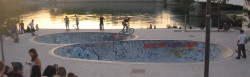 Skatepark Lyon - Bowls - Berges